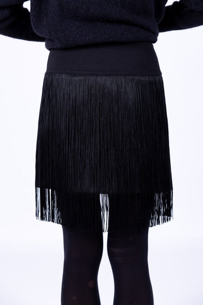 Le Streghe - Gonna Mini con frange