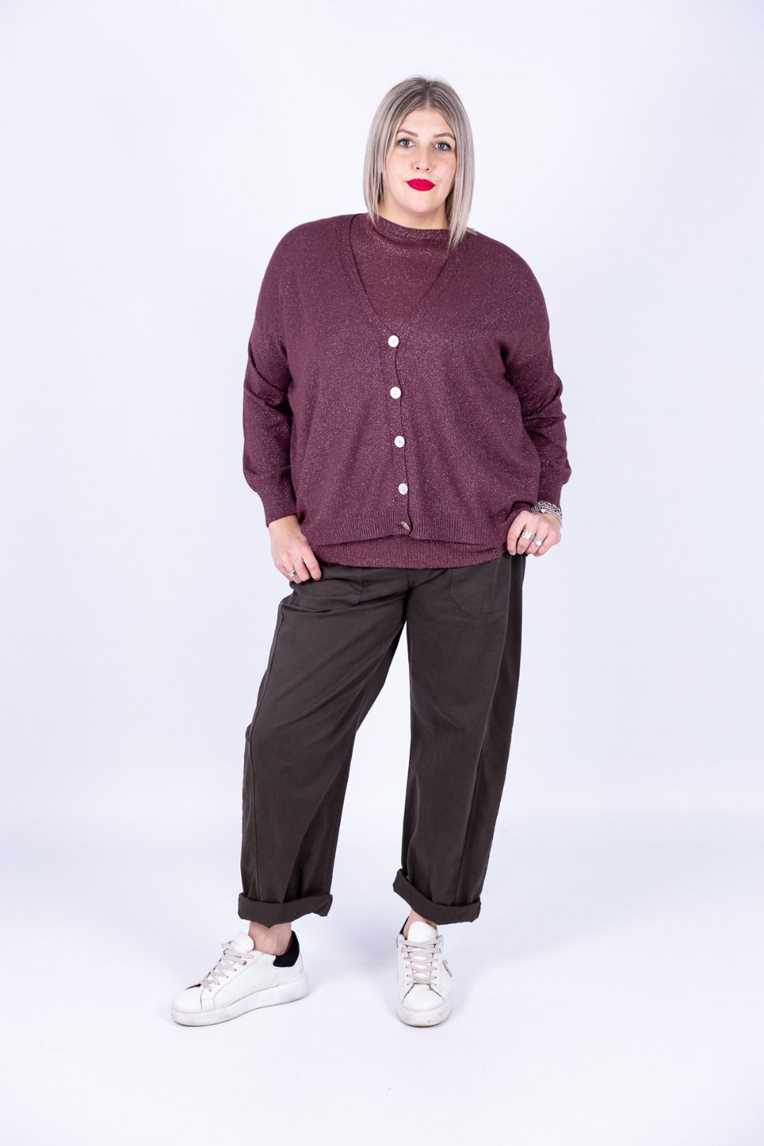 Susy Star - Cardigan lurex