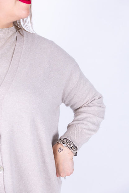 Susy Star - Cardigan lurex