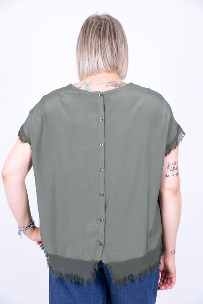 Dejavu - Blusa frange