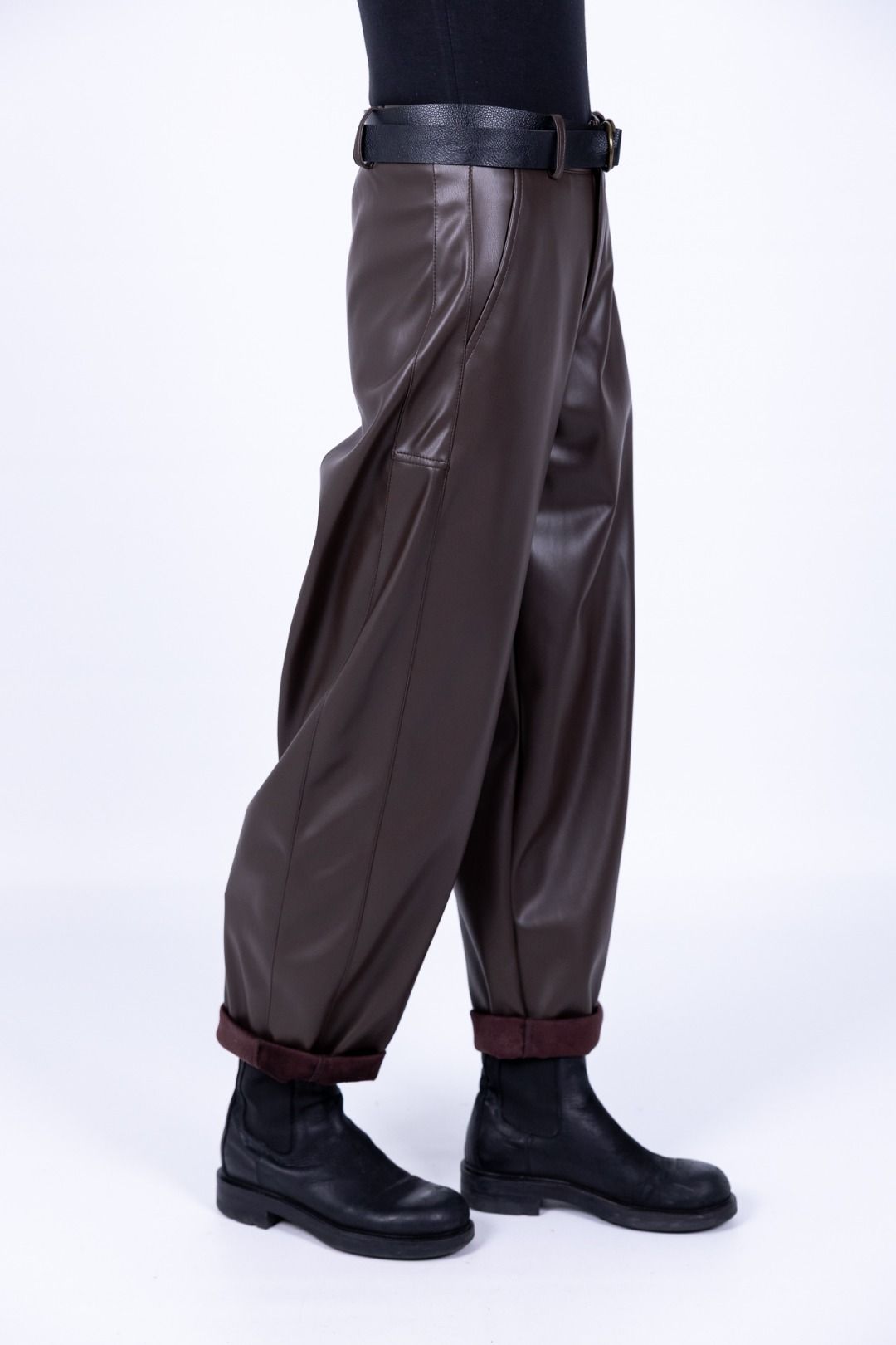 Le Streghe - Pantalone ecopelle