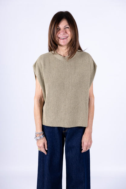 HaveOne - Gilet girocollo