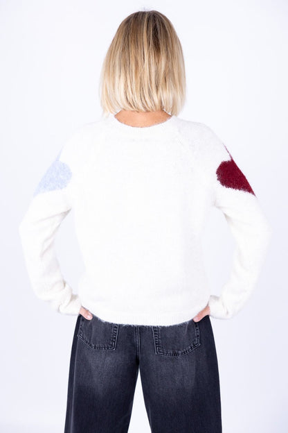 Susy Mix - Maglia con cuori