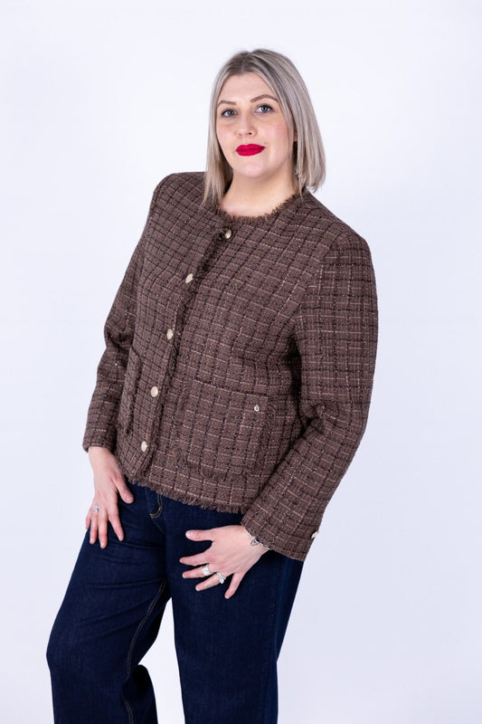 Ragno - Giacca Bouclė manica lunga C