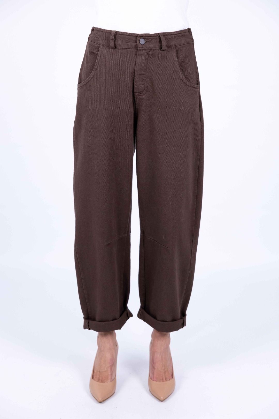 Tensione In - Pantalone ovetto pence ginocchio