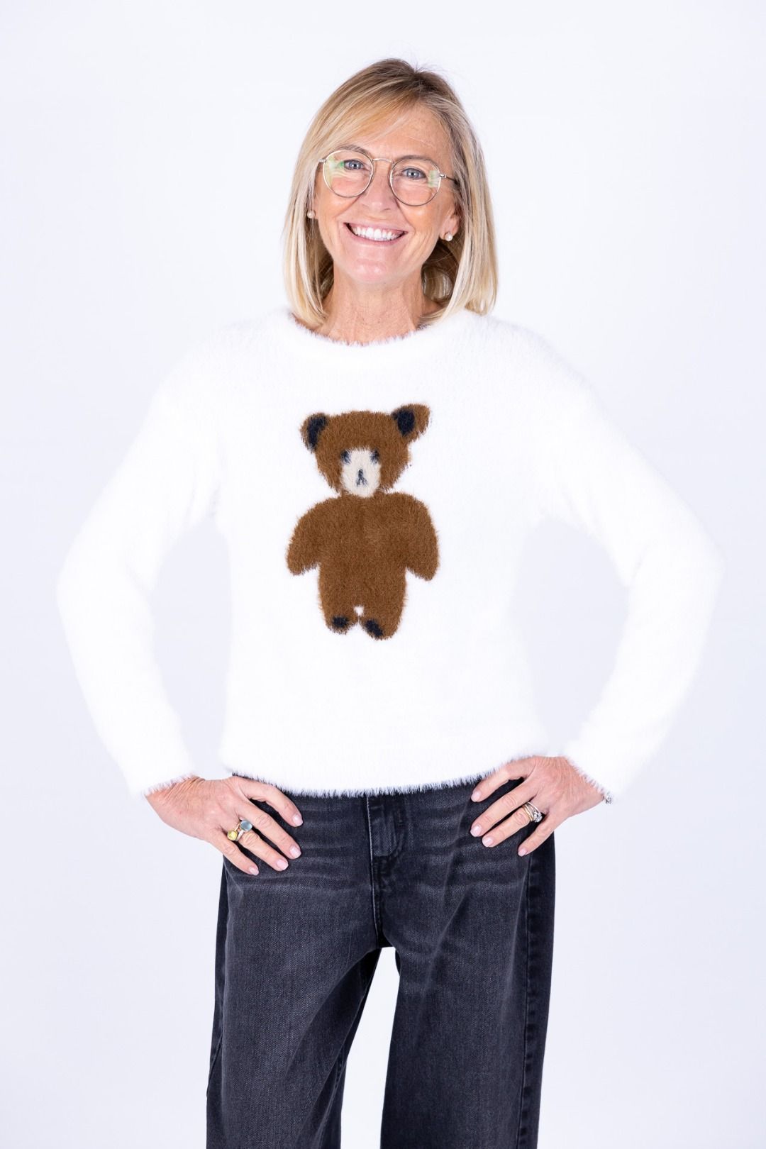 Susy Mix - Maglia con orsetto