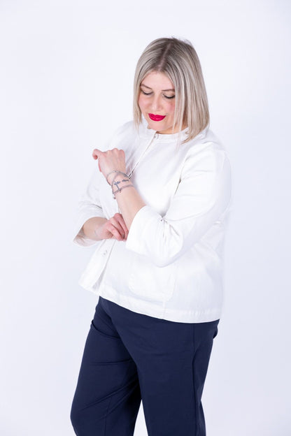 Ragno - Giacca Light Denim manica 3/4 C