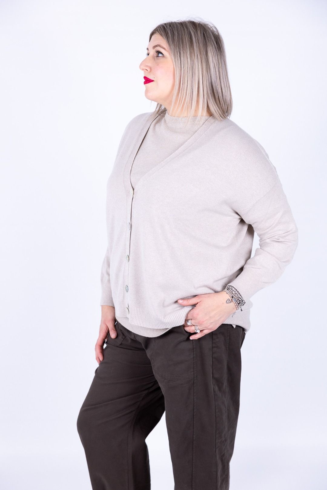 Susy Star - Cardigan lurex