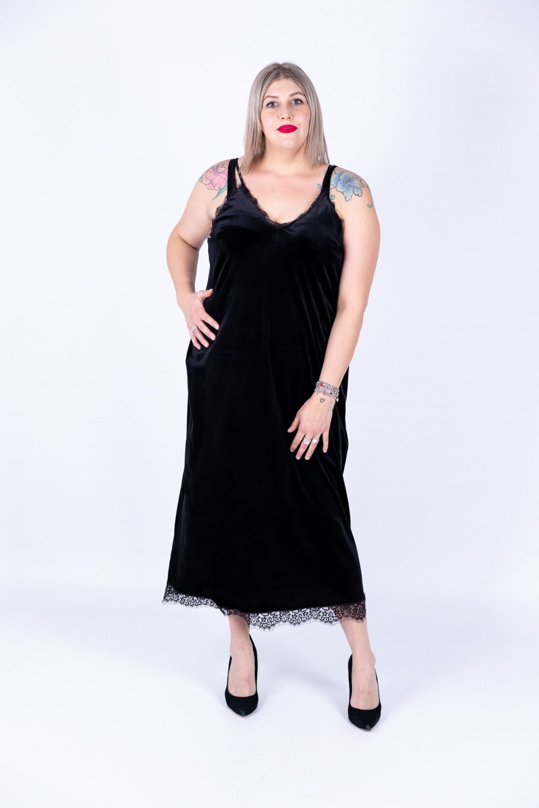 Susy Star - Abito lungo ciniglia