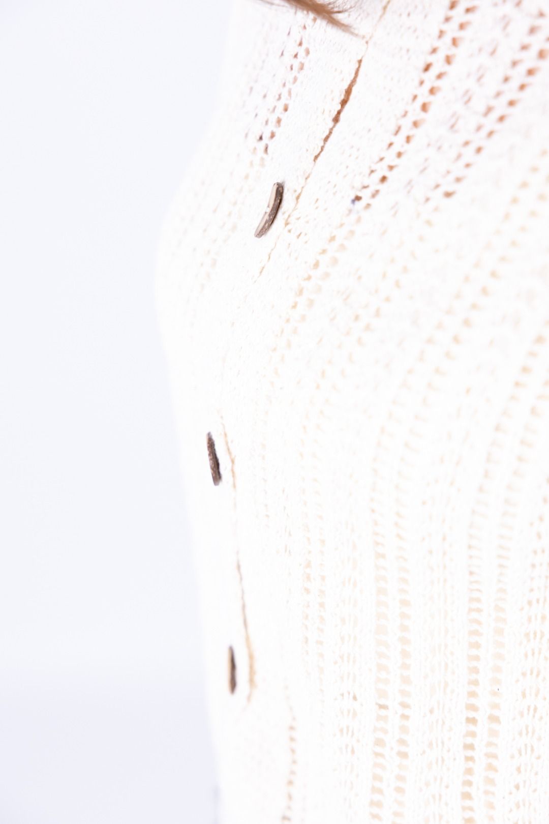 Le Streghe - Giacchino con colletto traforato