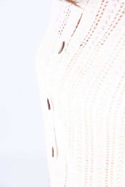 Le Streghe - Giacchino con colletto traforato