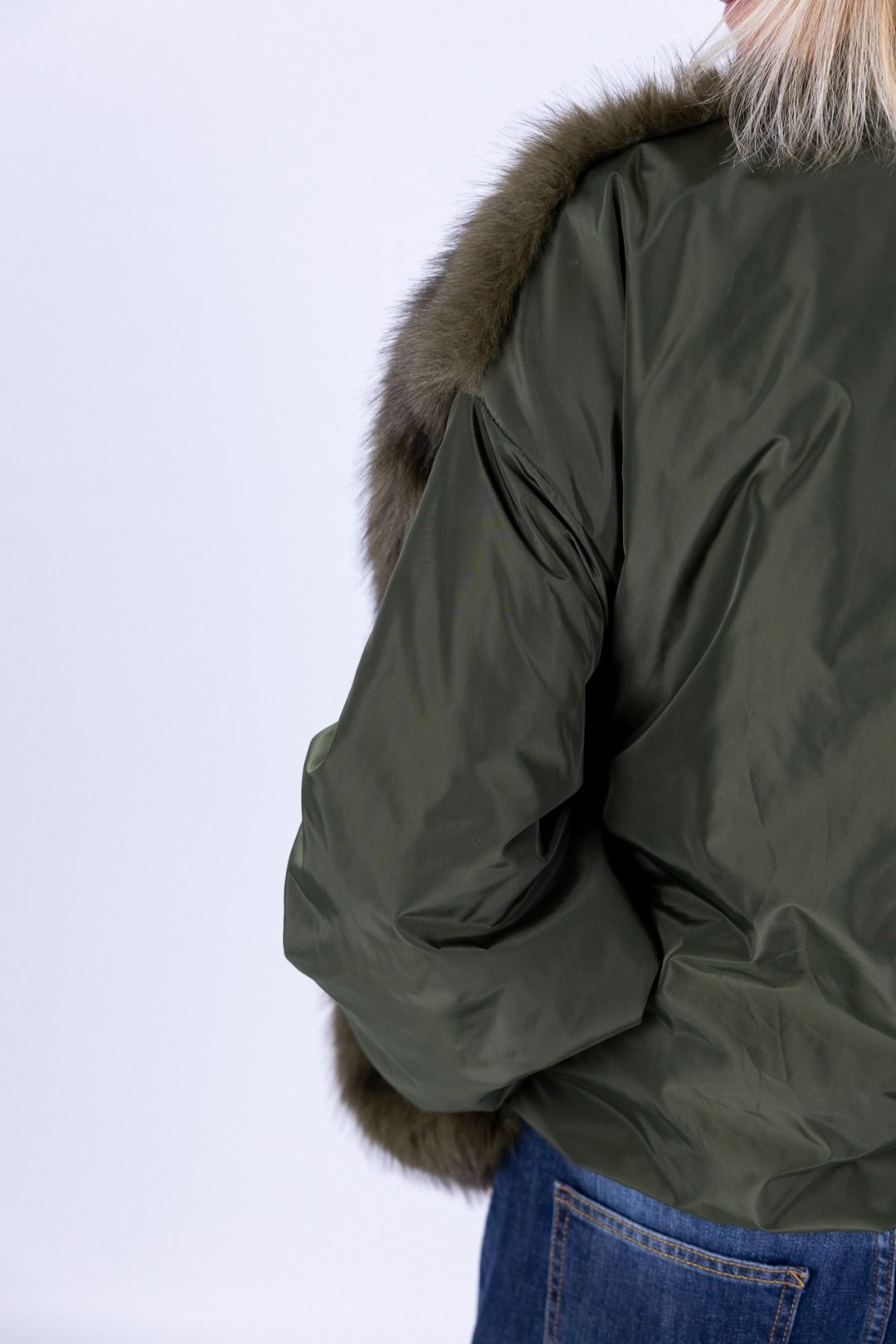 Susy Mix - Bomber con pelliccia