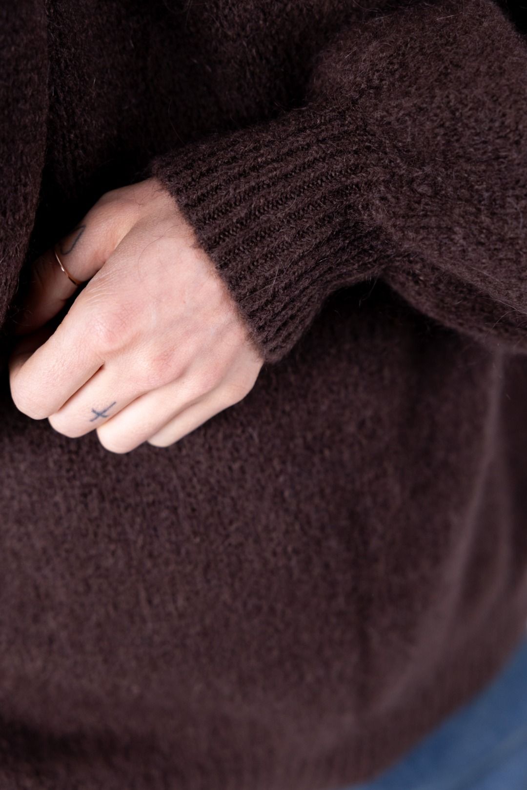 Susy Mix - Maglia girocollo mohair