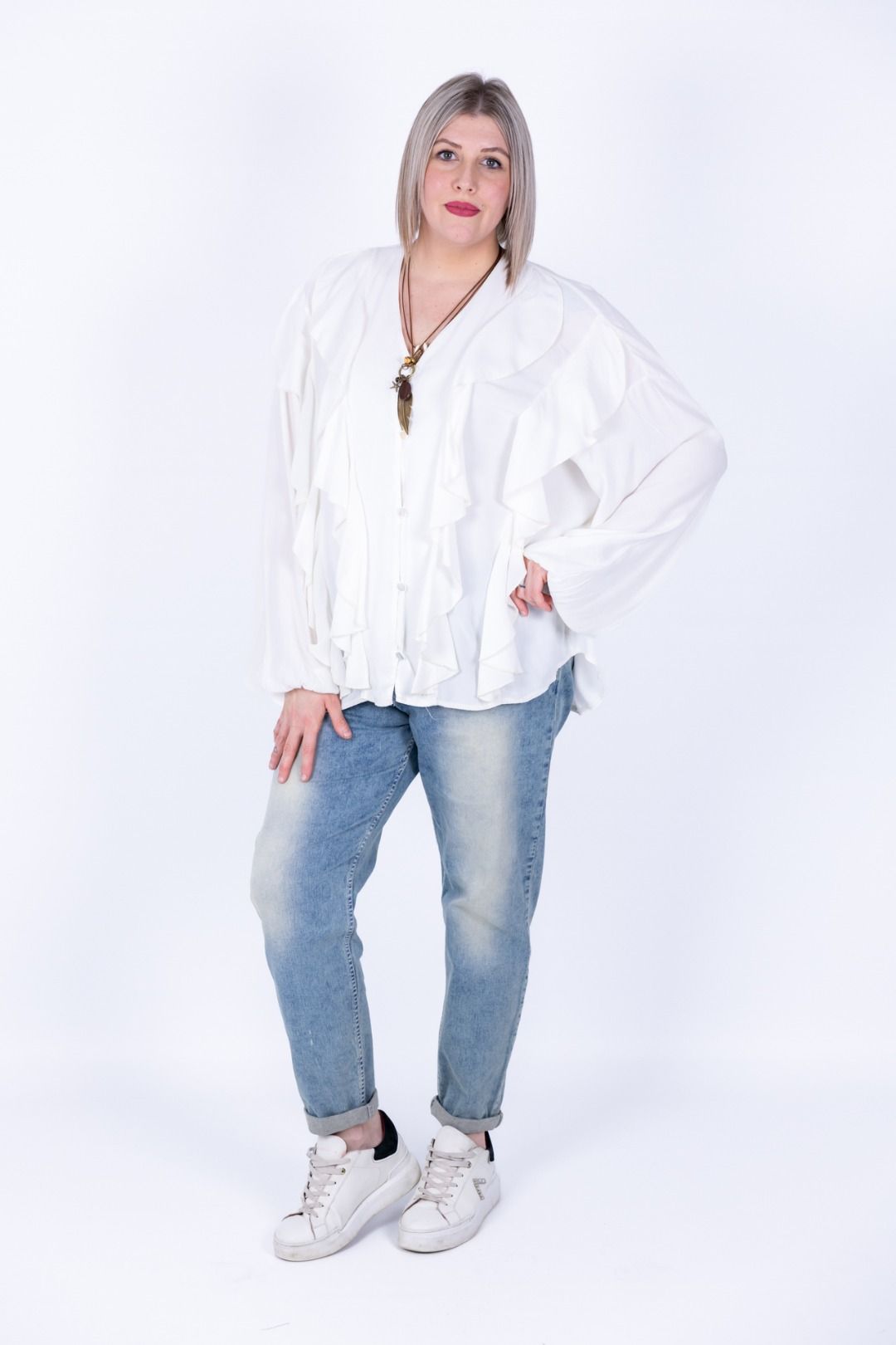 Susy Star - Camicia con rouge