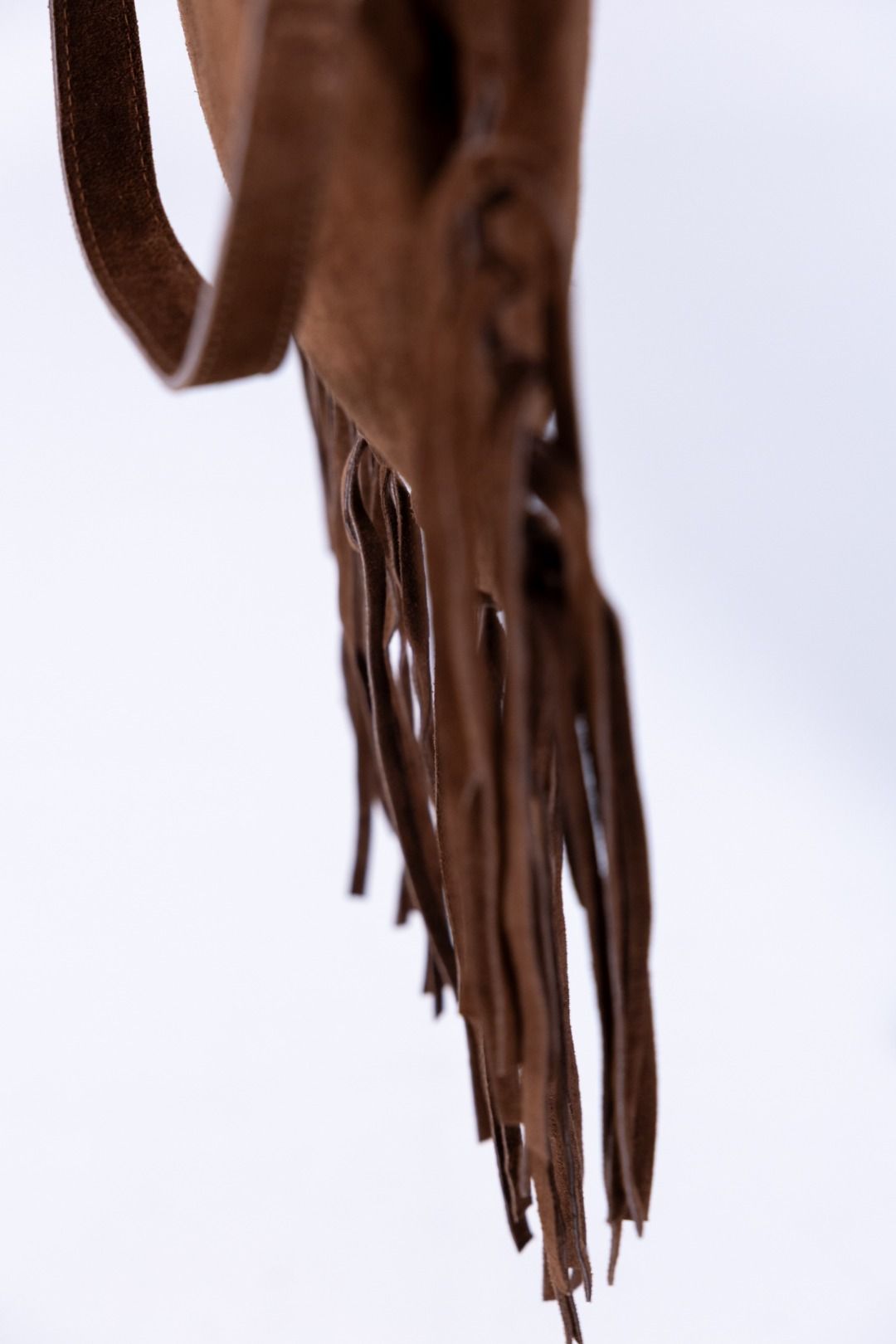 HighGarden - Borsa mezza luna con Frange