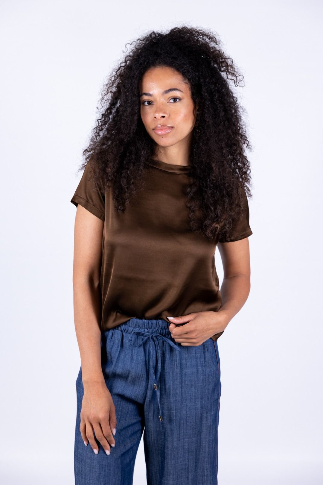 Susy Mix - blusa basica viscosa