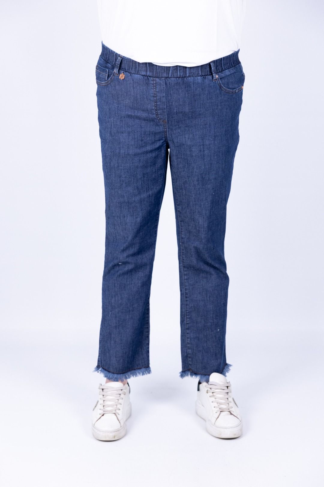 Ragno - Jeans straight pockets con frange C