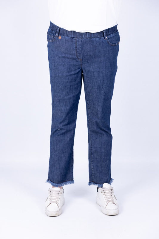 Ragno - Jeans straight pockets con frange C