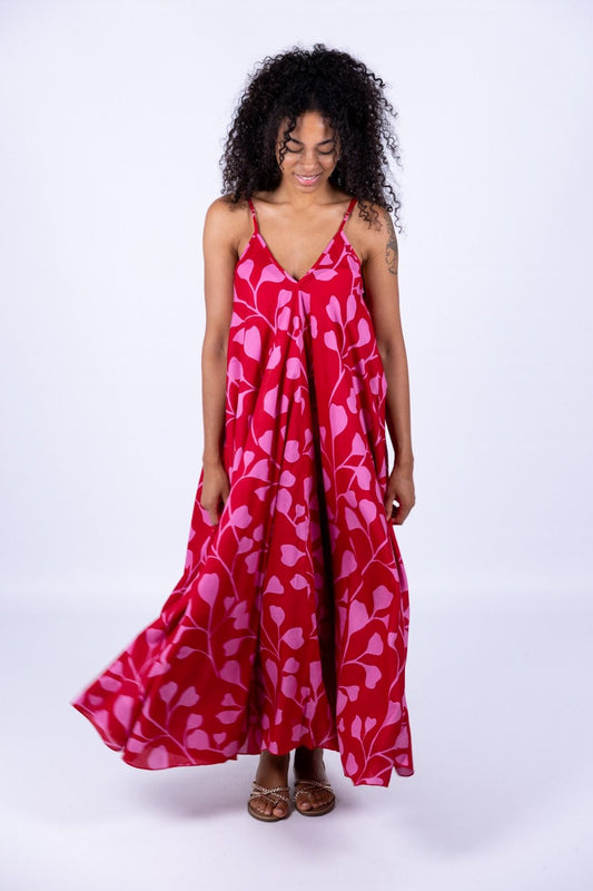 Steph - Abito foulard fantasia