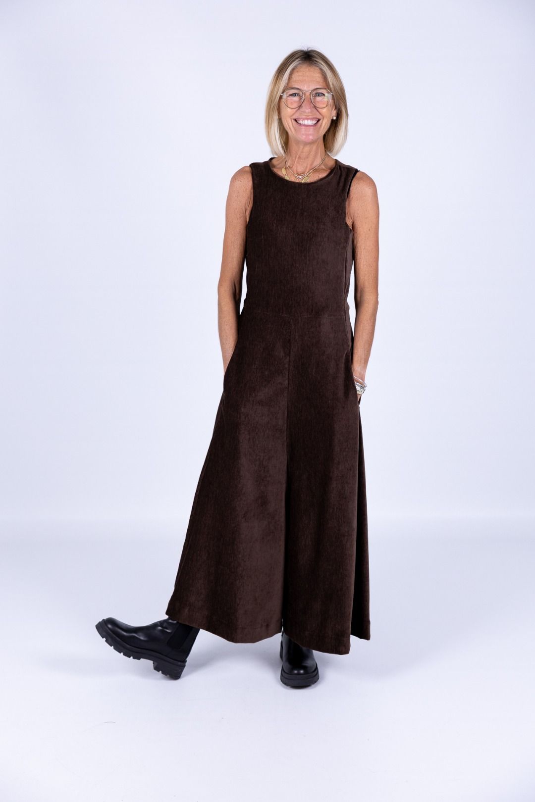 Susy Mix - Tuta con pantalone ampio