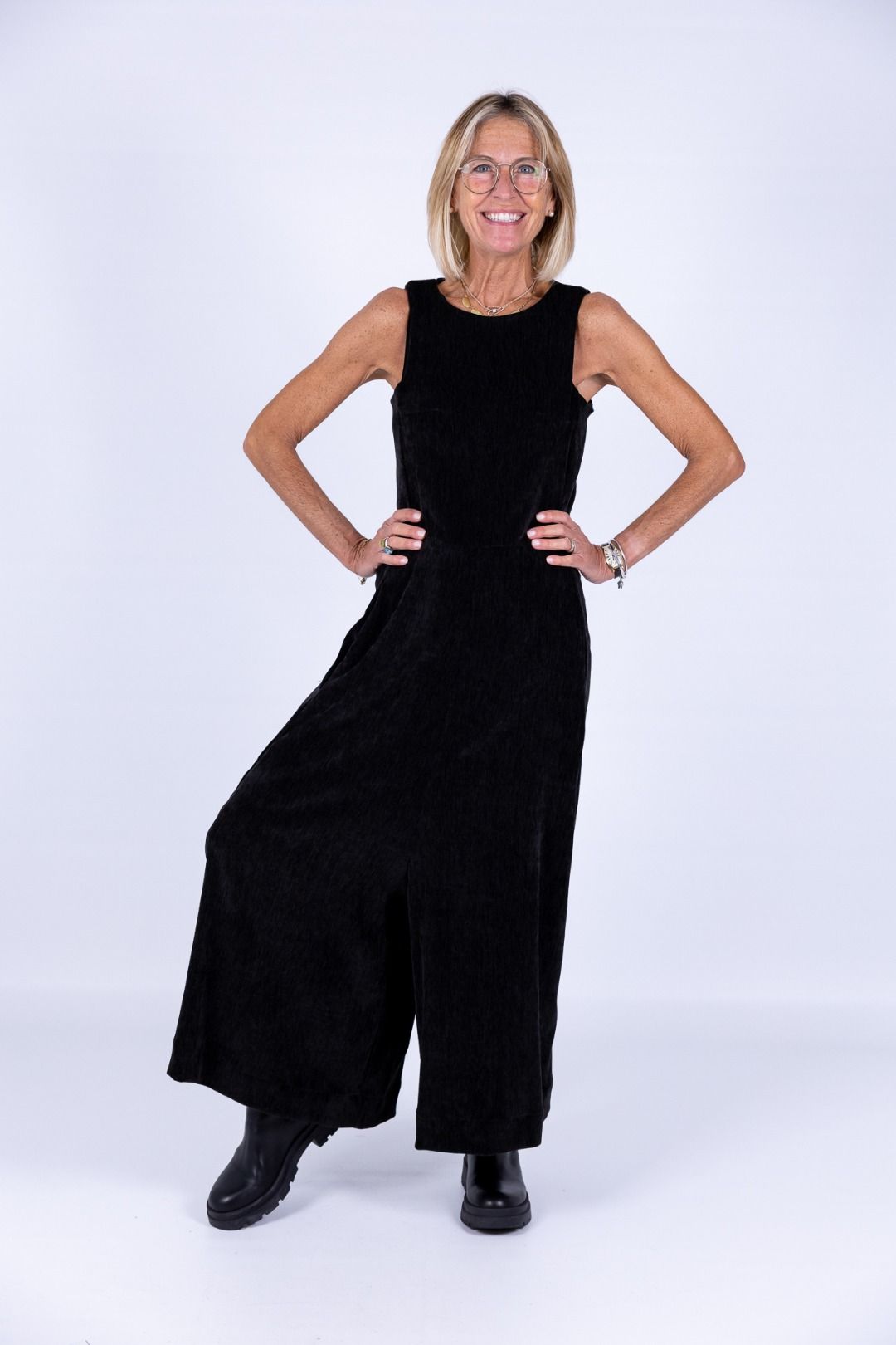 Susy Mix - Tuta con pantalone ampio