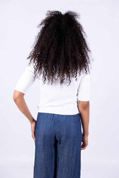 Novepuntouno - Maglia treccine