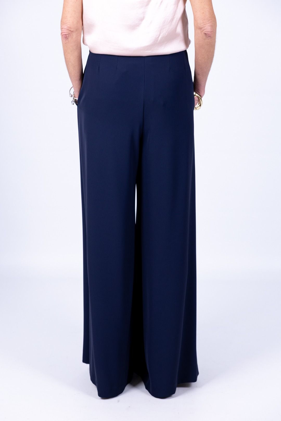 Imperial - Pantalone palazzo con pence