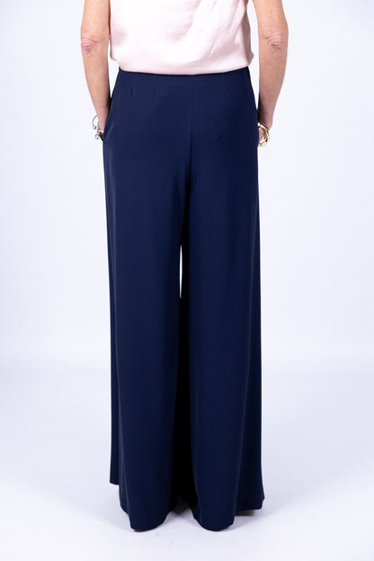 Imperial - Pantalone palazzo con pence