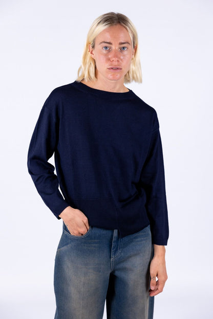 Bottega Artigiana - Maglia scatola collo giro