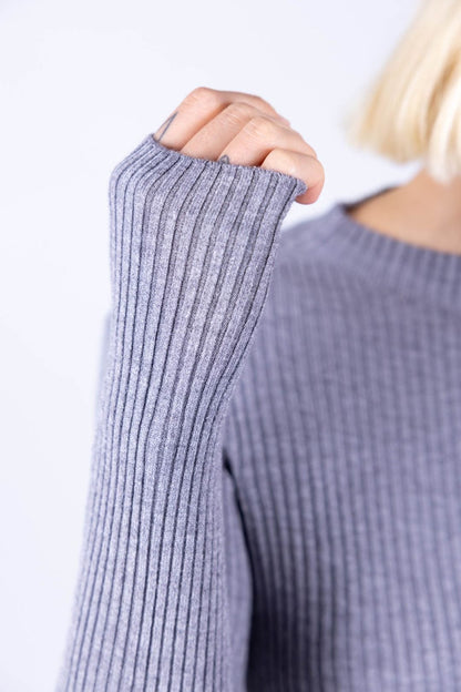 Susy Mix - Maglia lupetto costina