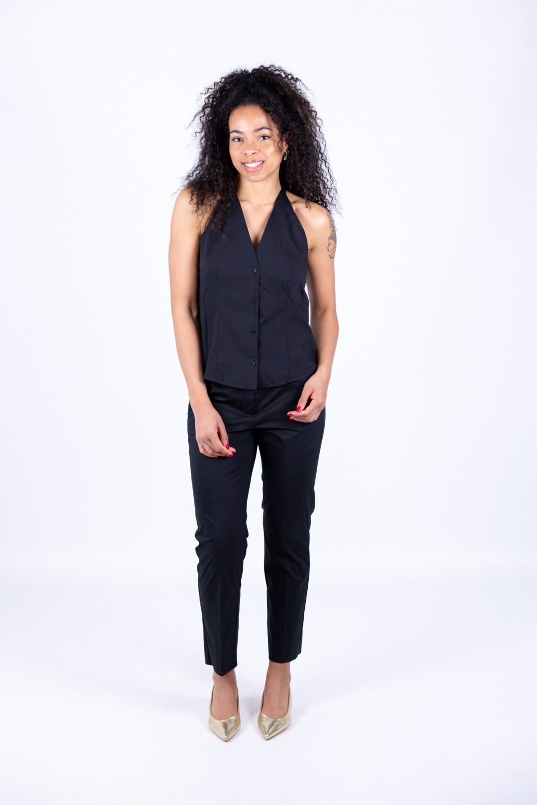 Emme - Pantalone sigaretta tasca francese