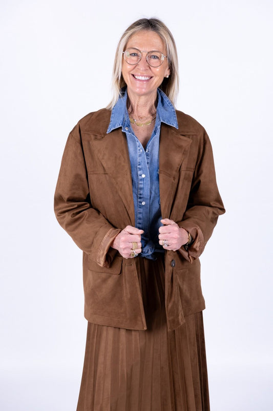 Susy Mix - Giacca Over in ecodainetto