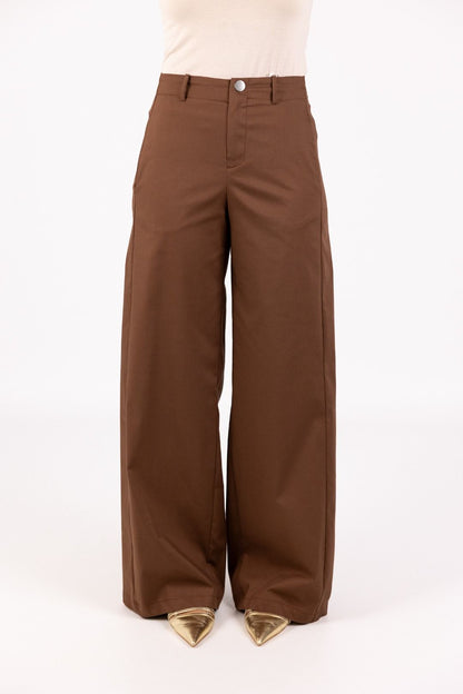 Imperial - Pantalone palazzo elasticizzato