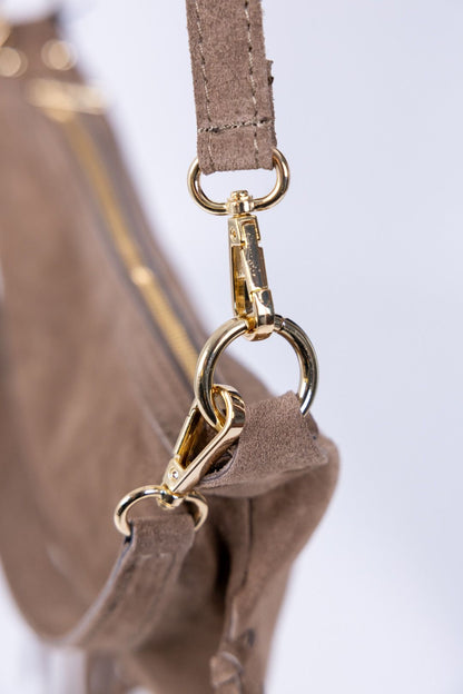 HighGarden - Borsa mezza luna con Frange