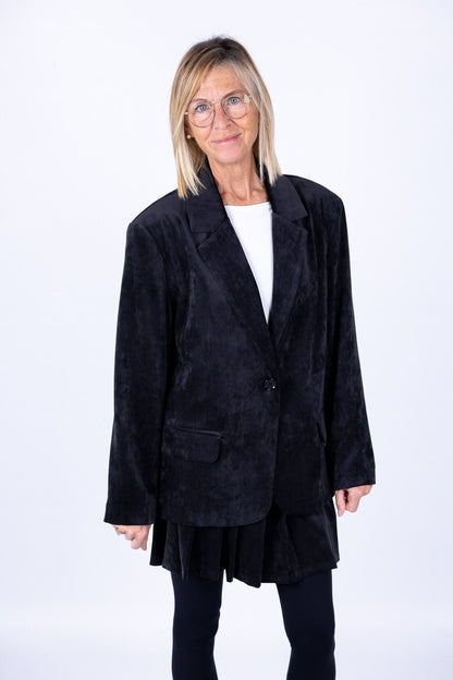 Susy Mix - Giacca di velluto liscio