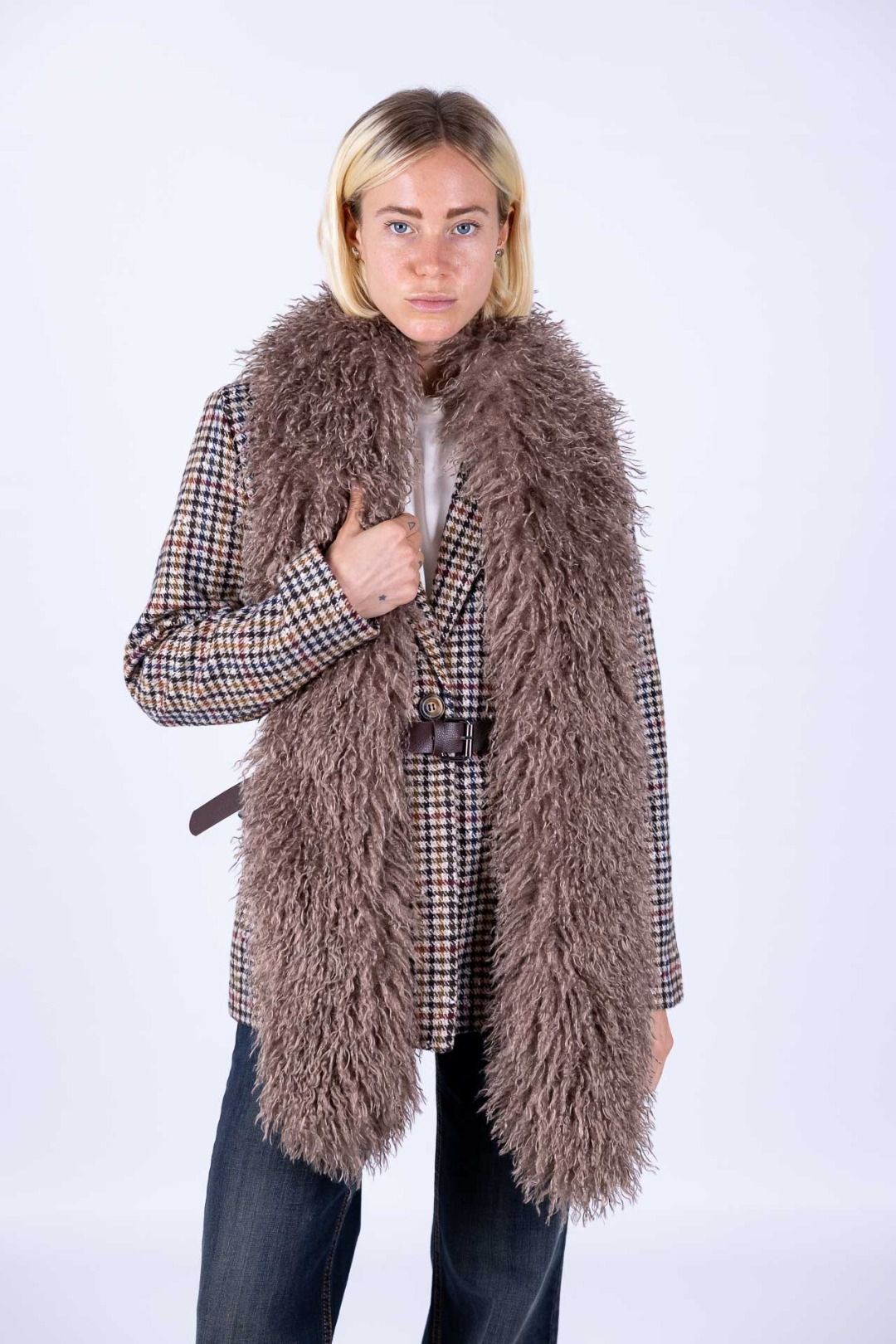 Susy Mix - Sciarpa pelliccia