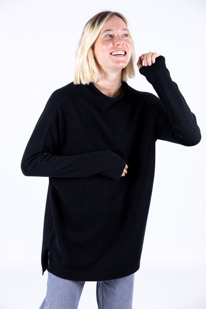 Susy Mix - Maglia Over in viscosa