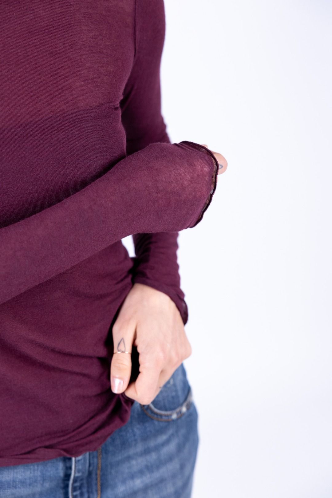 Tensione in - Maglia barca misto cachemire