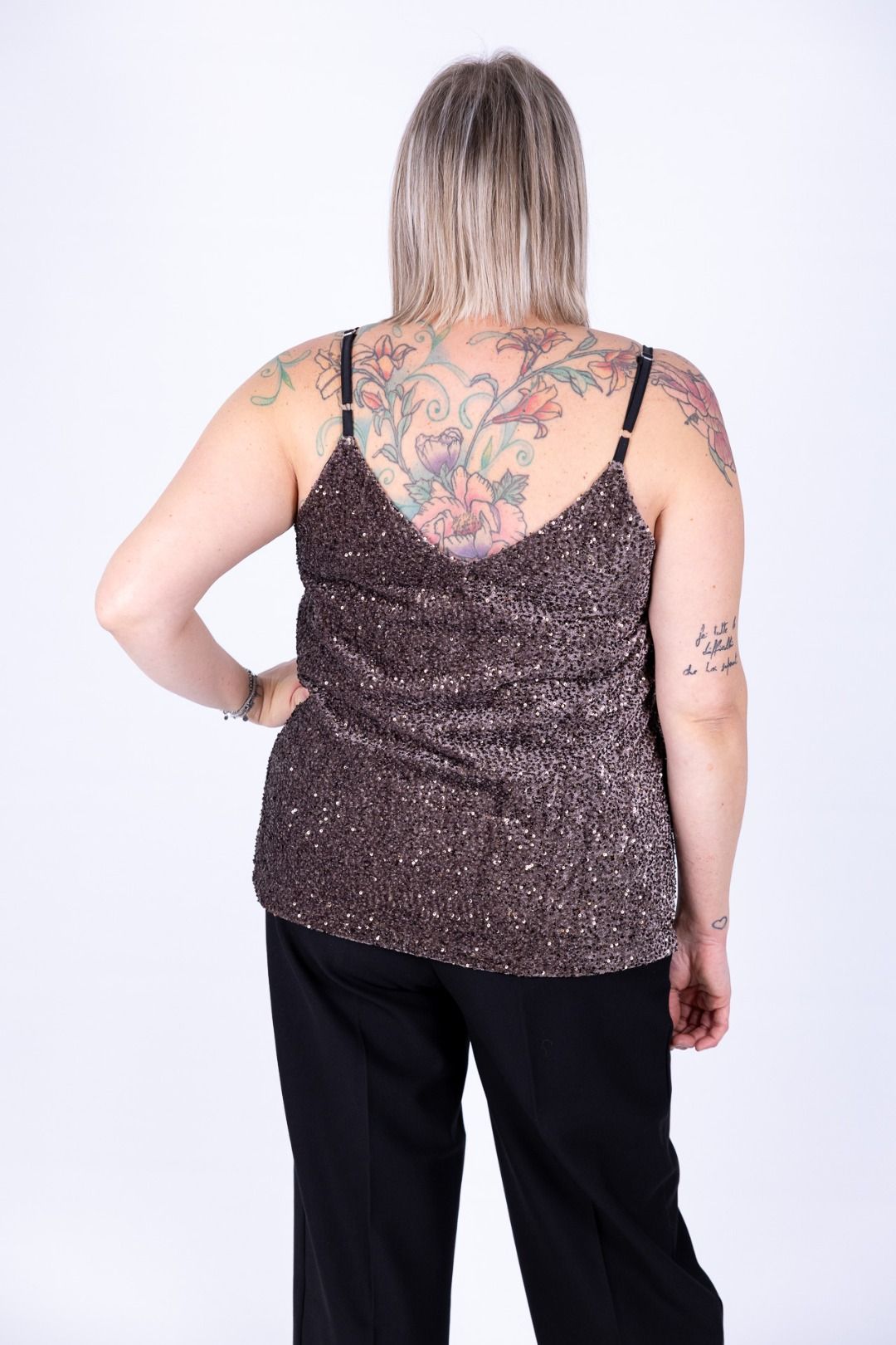 Susy Star - Top pailettes