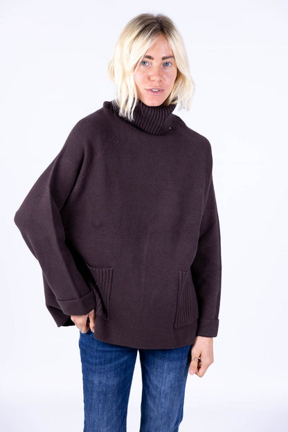 Decima Domus - Maglia collo alto con tasche