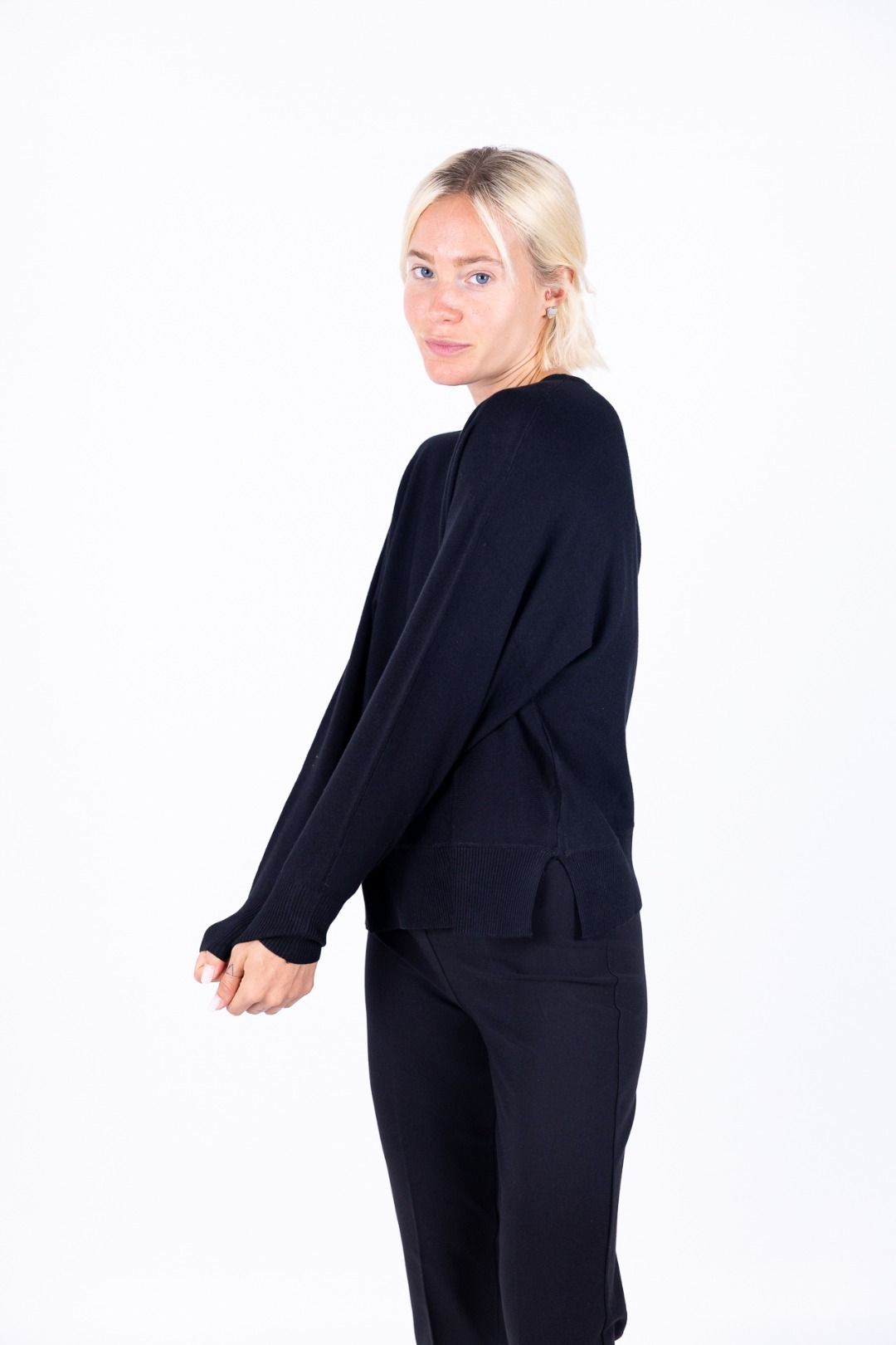 Ragno - Maglia viscosa collo barchetta