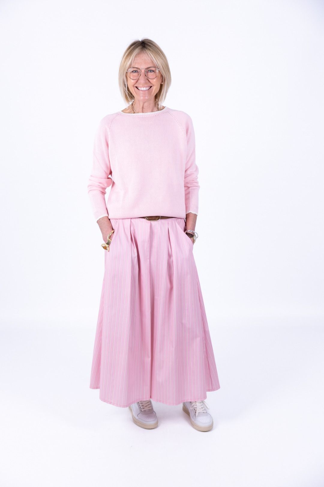 Novepuntouno - Maglia cotone girocollo