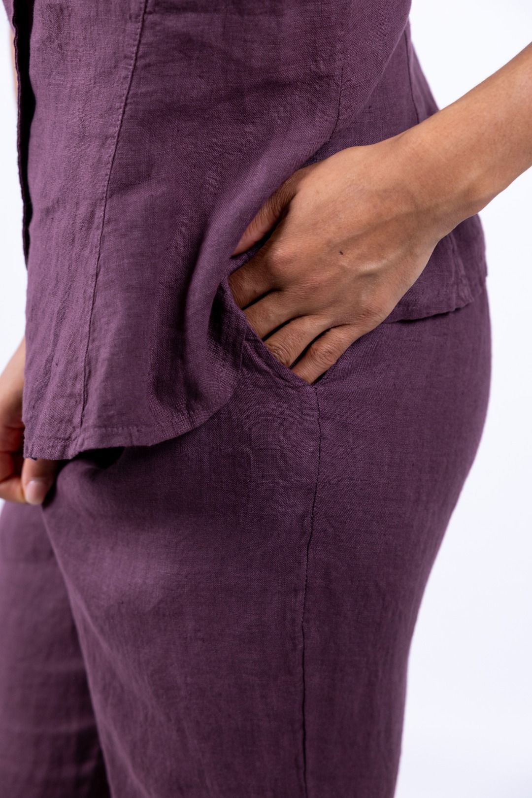 Susy Mix - Pantalone lino