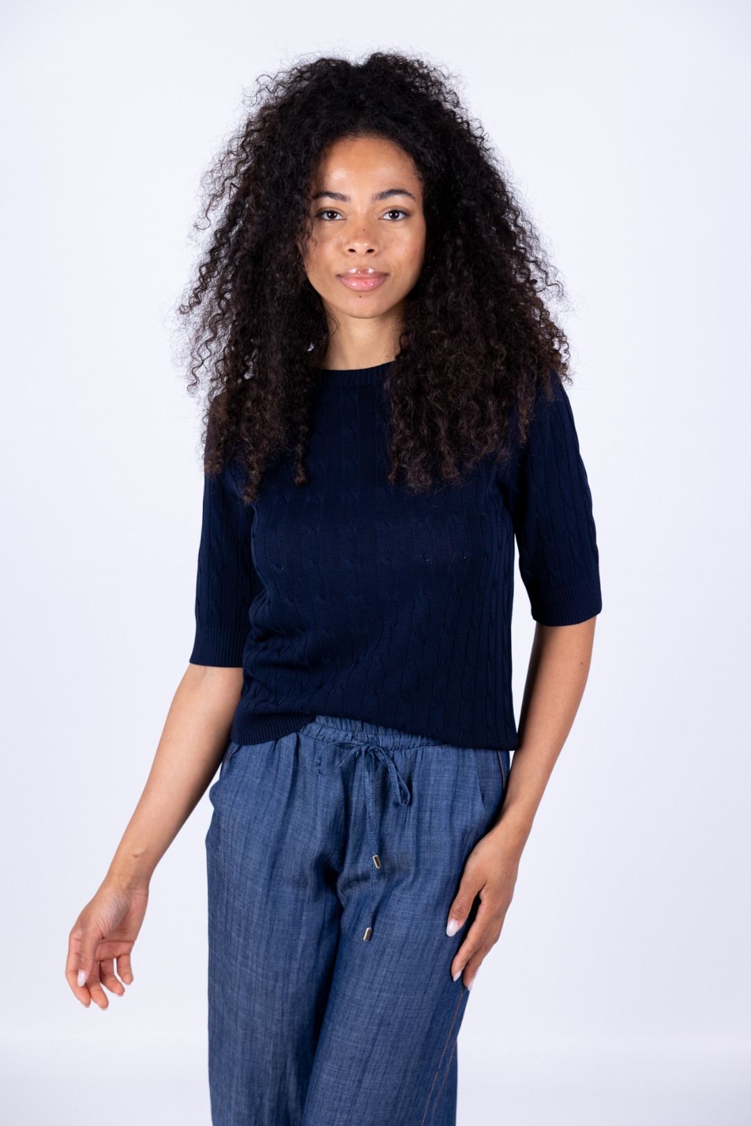 Novepuntouno - Maglia treccine