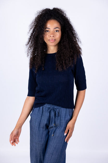 Novepuntouno - Maglia treccine