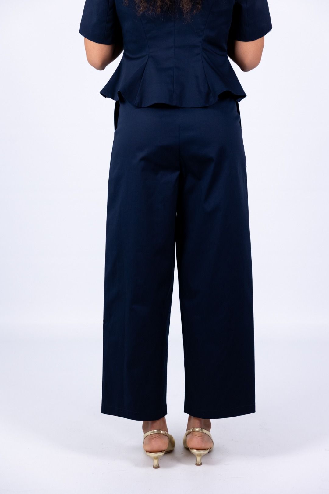 Tensione In - Pantalone cotone con pence