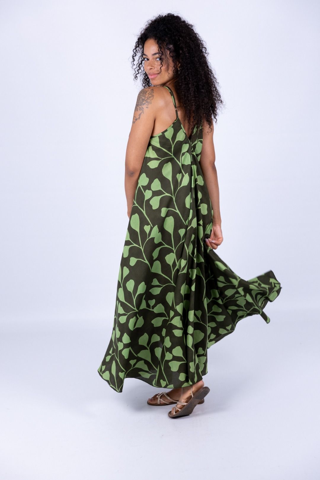 Steph - Abito foulard fantasia