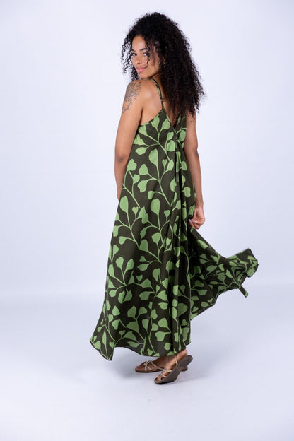 Steph - Abito foulard fantasia