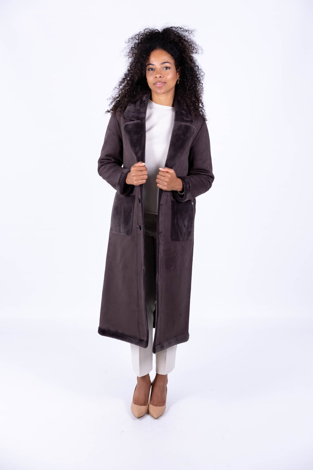 Ragno - Cappotto lungo con bottoni double