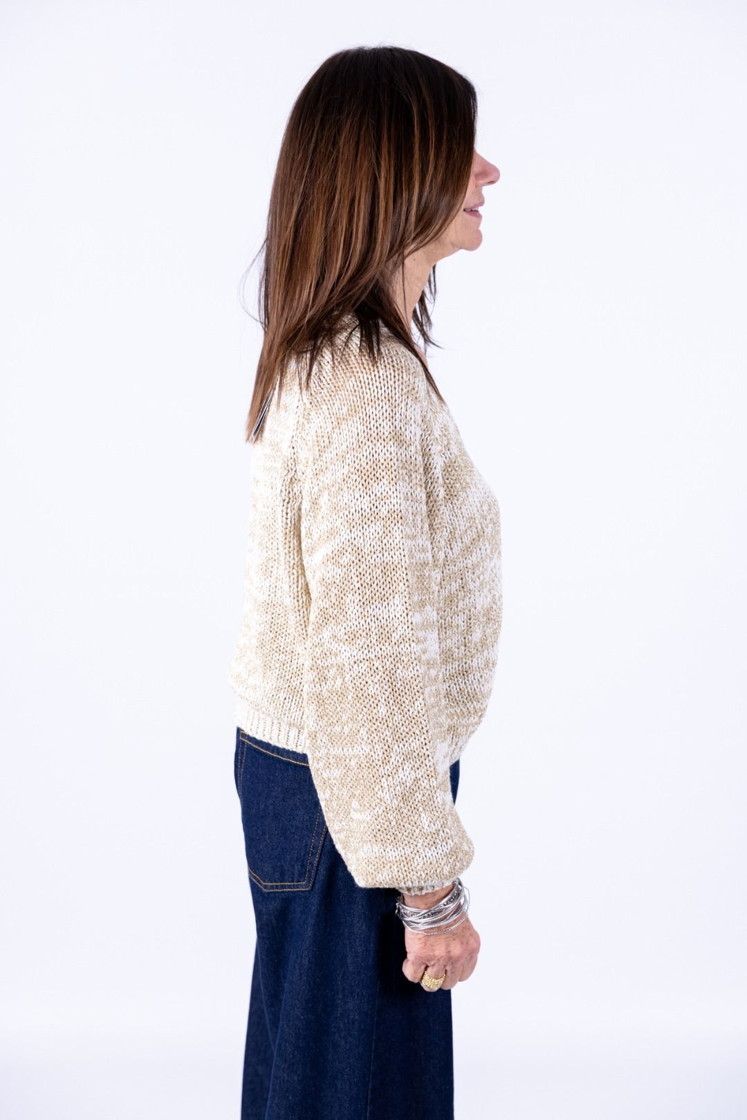 HaveOne - Cardigan bottone gioiello